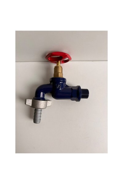 OEM Robinet de grădină/apă, 1/2 inch, cu racord pentru furtun și mâner tip ro...