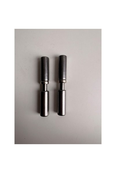 OEM Set de 4 balamale calibrate, sudabile, lungime 120mm, diametru 16mm, din ...