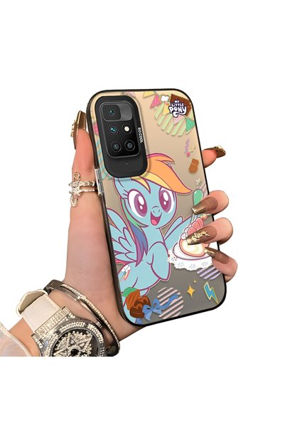 ucuc Rainbow Dash Pattern Phone Case for Xiaomi Redmi 10 2022 Compatible Acry...