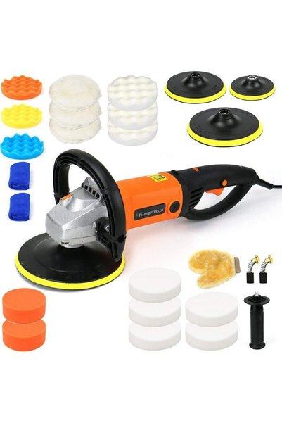 TIMBERTECH Γυαλιστική μηχανή αυτοκινήτου 1400 W, 3000 στροφές/λεπτό, δίσκος 1...