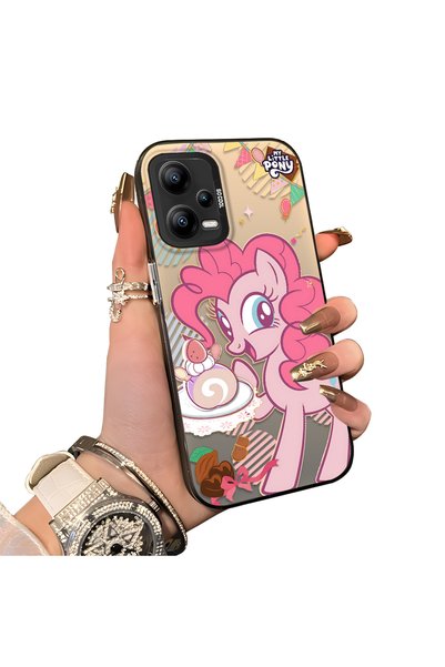 ucuc حافظة هاتف بنمط بينكي باي متوافقة مع هاتف Xiaomi Poco X5 مع لوحة خلفية ص...