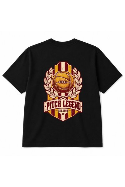 Rabona Fashion Legendă a Terenului – Tricou Grafic Vintage cu Imprimeu pe Spa...