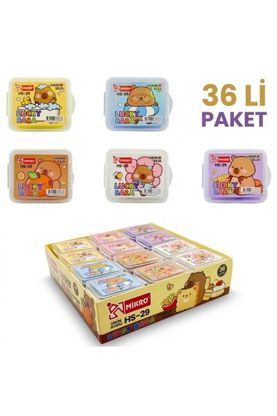 LUCKY BARA HAMUR SİLGİ 36 LI PAKET