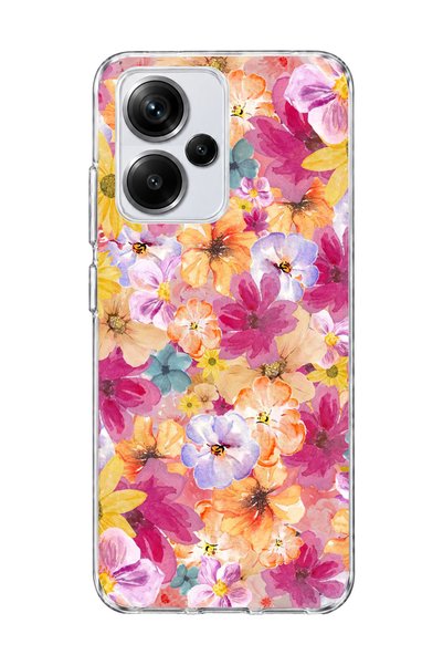 lelia حافظة هاتف شفافة متوافقة مع Redmi Note 13 Pro Plus 5G مطبوعة برسومات زه...