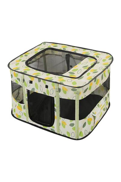 Noonedibs Casa pliabilă pentru pisici, luminator detașabil, respirabil, camer...