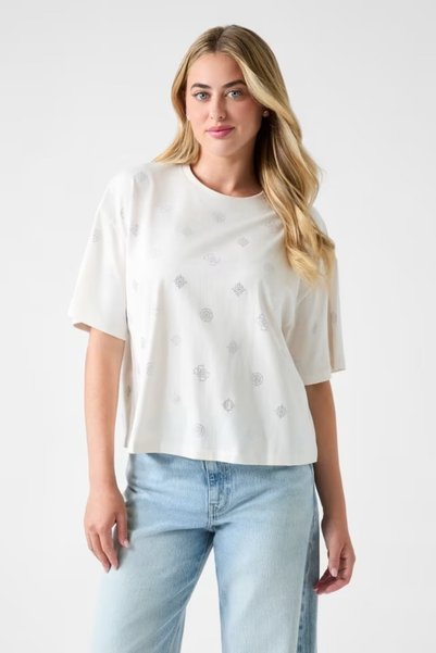 Guess Amalia Regular Fit Kadın T-Shirt V6BI18K6747