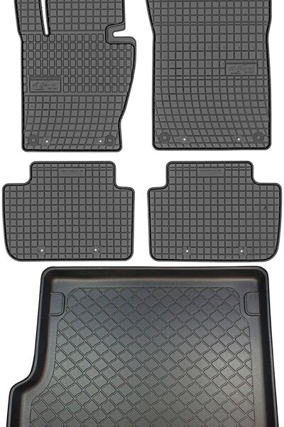 Max-Dywanik BMW X3 E83 SUV din 01.2004-10.2010 SET - covorașe auto din cauciu...