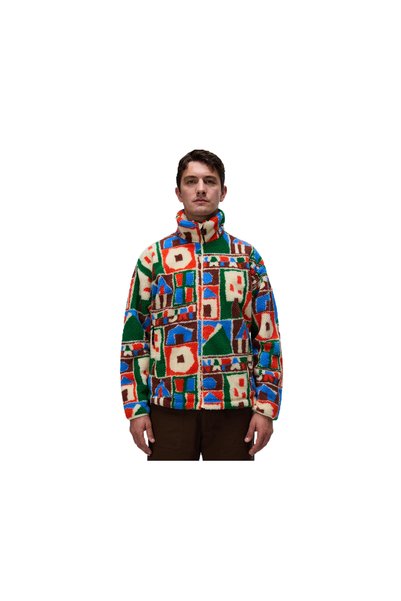 Napapijri T-Fleece Full Zip Men's Outdoor Fleece Jacket Colorful