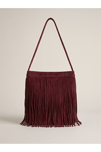 SEM AKSESUAR Leather Knitting with Tassels