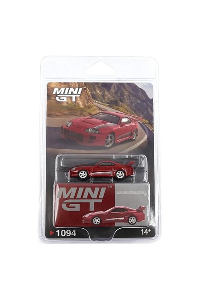mini gt 164 Toyota Supra Veilside Combat V-I Red - Blister Paket Mgt01094-Bl