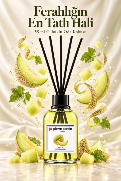 Pierre Cardin Reed Diffuser 55 ml - Melon - Oda Kokusu
