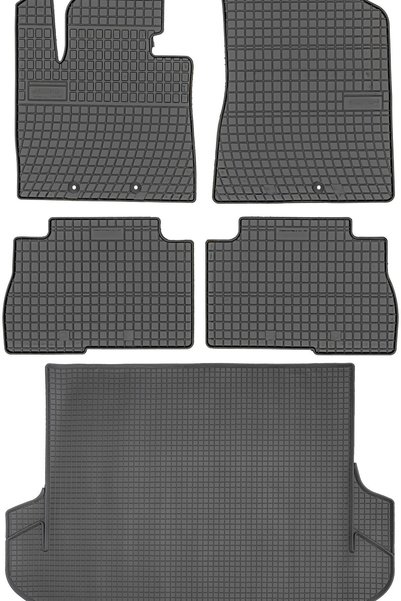 Max-Dywanik Kia Sorento II SUV din 2012-2015 SET - covorașe auto din cauciuc ...