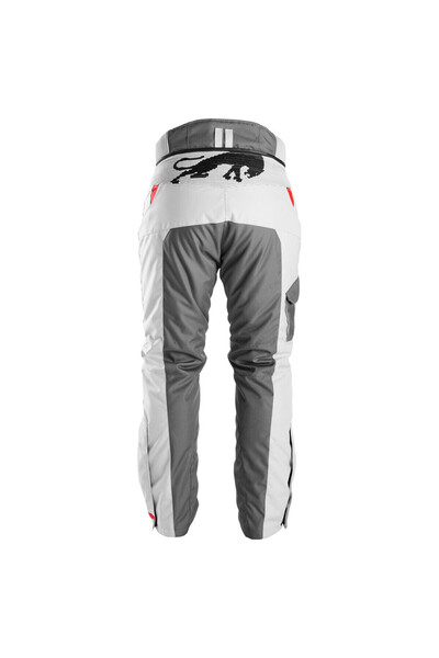 Furygan Pantaloni moto KILLINGTON, gri-pearl-roșu,