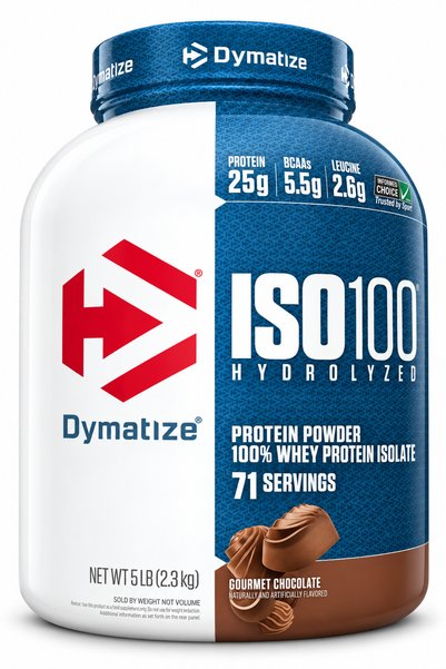 Dymatize ISO 100 Chocolate Flavored Protein 5 Lb