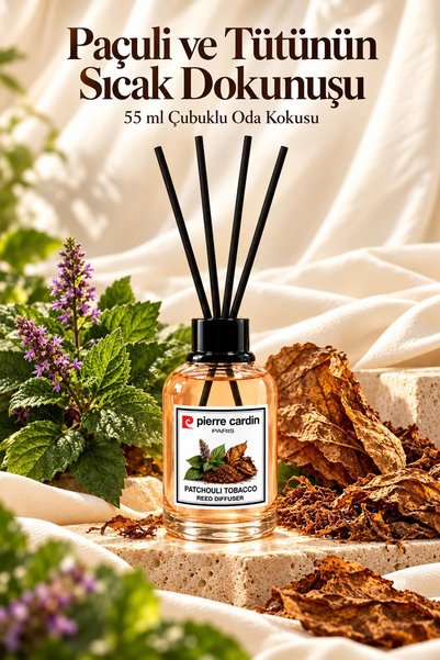 Pierre Cardin Reed Diffuser 55 ml - Patchouli - Oda Kokusu