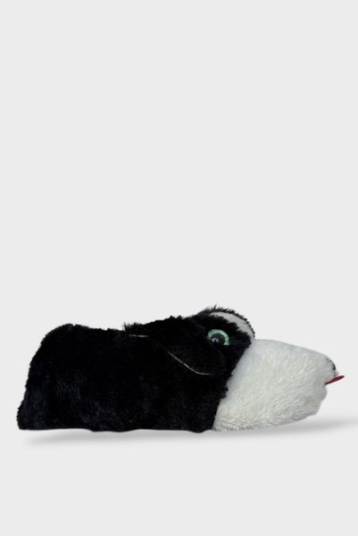 Jagulep Papuci de iarnă unisex cu ochiuri de sticlă, care țin de cald, NEGRU ...