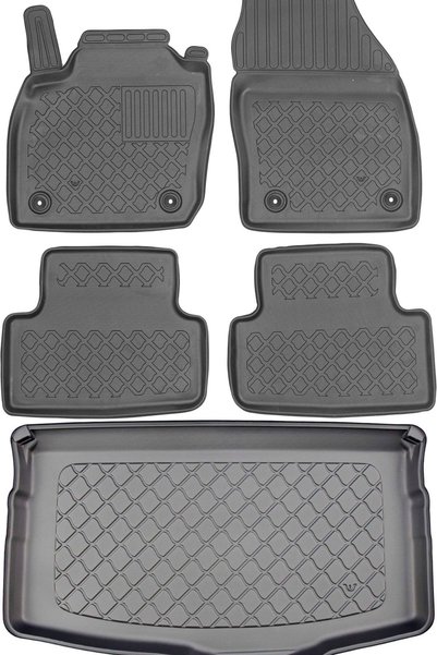 Max-Dywanik Volkswagen T-Cross Crossover din aprilie 2019 SET - covorașe auto...