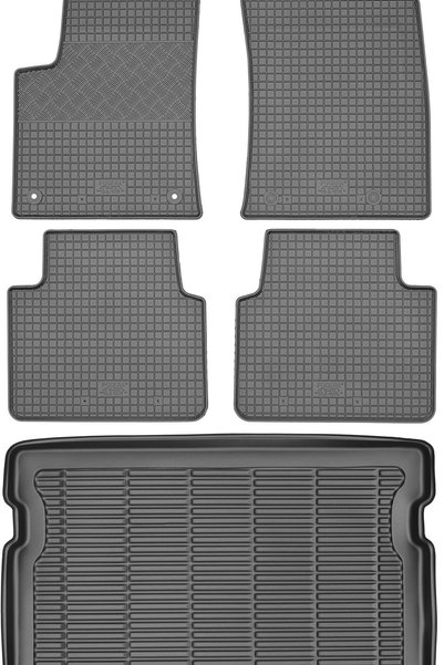 Max-Dywanik Opel Crossland Crossover din 2017 SET - covorașe auto din cauciuc...