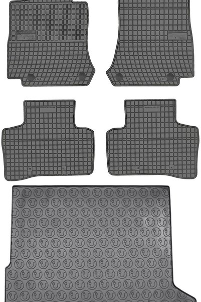 Max-Dywanik Mercedes EQC N293 SUV din 05.2019-2023 SET - covorașe auto din ca...