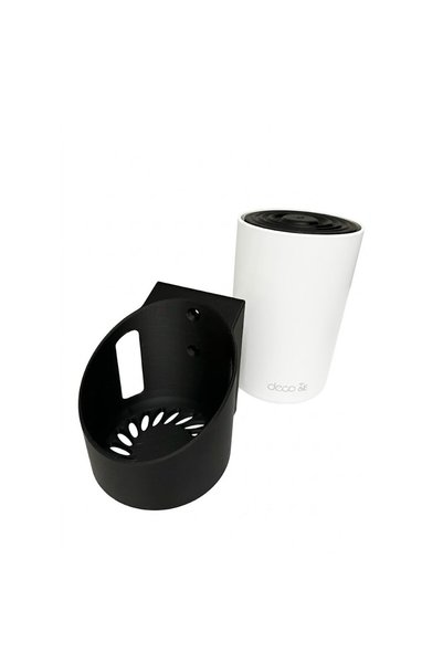 OEM Suport de perete pentru router Mesh, Negru, TP-Link Deco XE75, organizato...