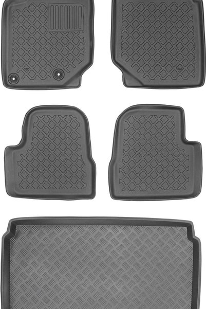 Max-Dywanik Opel Corsa F Hatchback din 2019 SET - covorașe auto + covoraș por...
