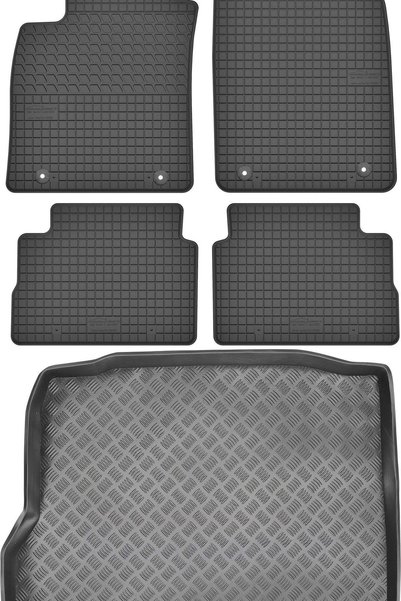 Max-Dywanik Opel Vectra C Sedan din 2002-2008 SET - covorașe auto din cauciuc...
