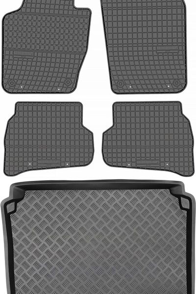 Max-Dywanik Seat Ibiza IV Hatchback din 2008-2017 SET - covorașe auto din cau...