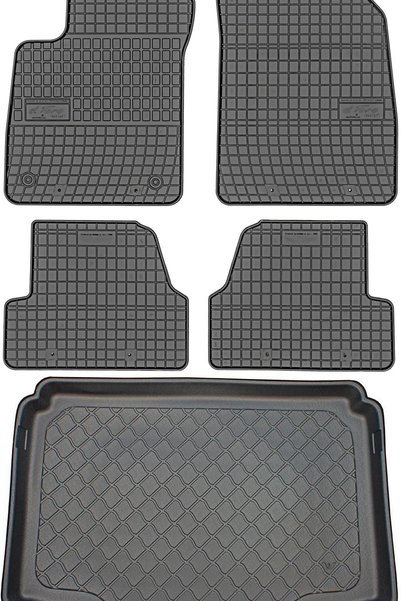 Max-Dywanik Opel Mokka A SUV din 09.2012-2019 SET - covorașe auto din cauciuc...