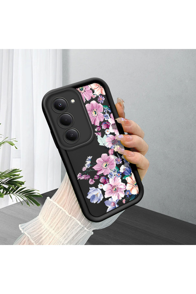 ucuc Xiaomi Redmi 15 4G/5G Compatible Black Silicone Camera Protected Shock-A...