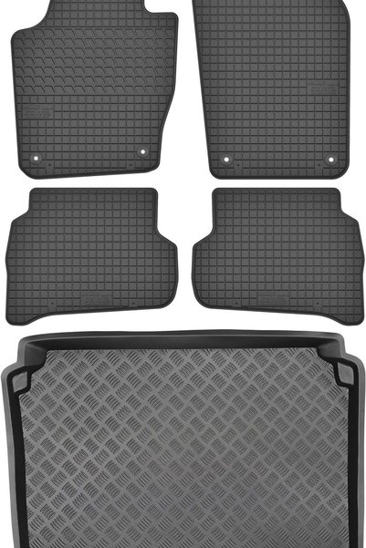 Max-Dywanik Seat Ibiza IV Hatchback din 2008-2017 SET - covorașe auto din cau...