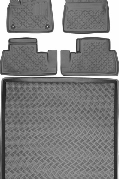 Max-Dywanik Opel Combo E Kombi din 2019 SET - covorașe auto + covoraș portbagaj