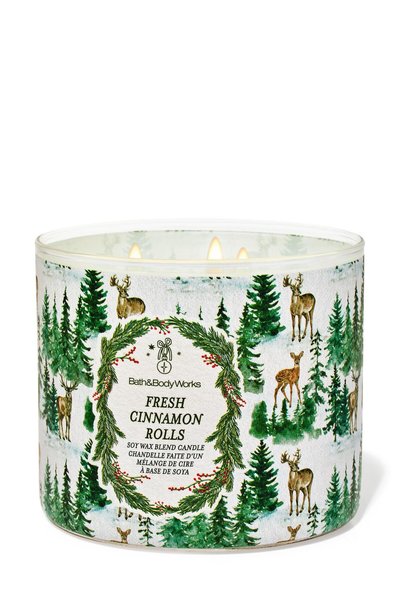 Bath & Body Works Fresh Cinnamon Rolls Büyük Mum 411 g