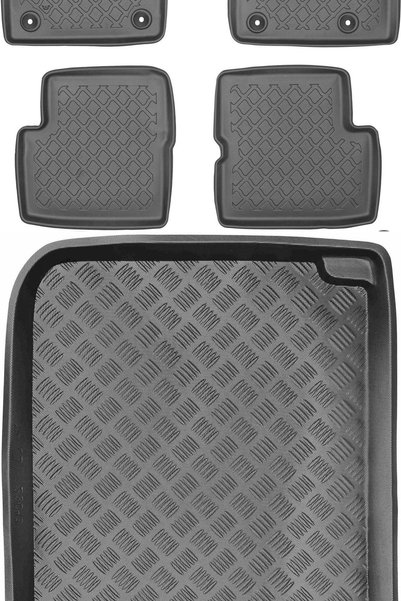 Max-Dywanik Opel Corsa D Hatchback din 2006-2014 SET - covorașe auto + covora...