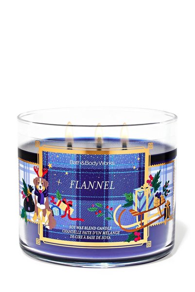 Bath & Body Works Flannel Büyük Mum 411 g