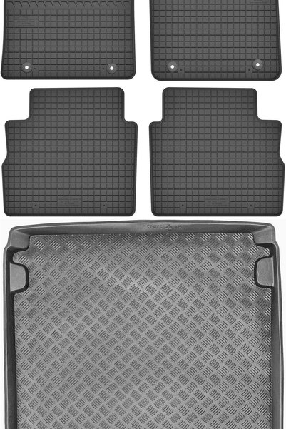 Max-Dywanik Opel Vectra C Kombi din 2003-2008 SET - covorașe auto din cauciuc...