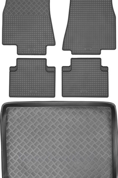 Max-Dywanik Mercedes B-Class W245 Monovolum din 2005-2011 SET - covorașe auto...