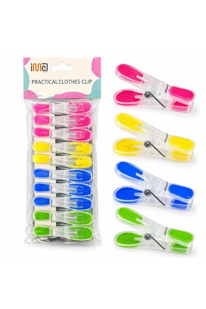 OEM İm@ Silicone Latch Colorful Mouth & Push-Open Transparent Plastic