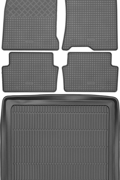 Max-Dywanik Renault Laguna III Variantă din 2007-2015 SET - covorașe auto din...