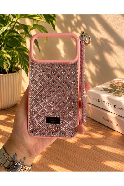 Genel Markalar İphone 17 Pro Max Taşlı Askılı Kılıf