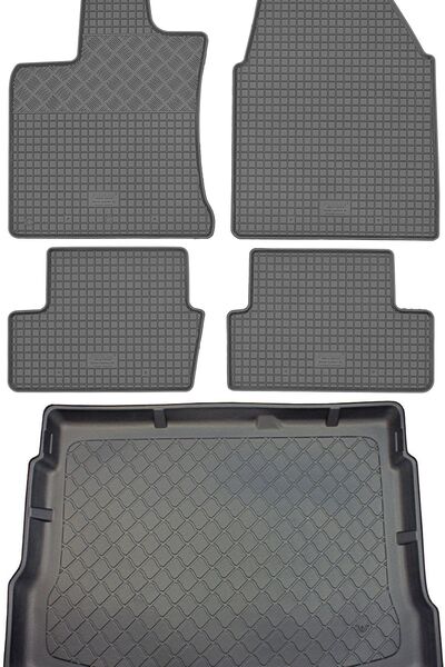 Max-Dywanik Nissan Qashqai SUV (5 uși) din 02.2007-01.2014 SET - covorașe aut...