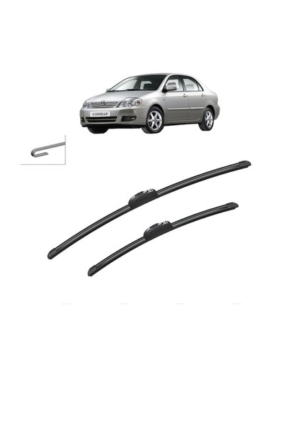 Bosch Set of 2 Wiper Blades TOYOTA COROLLA Saloon (E12) 2001-2008, windscreen...