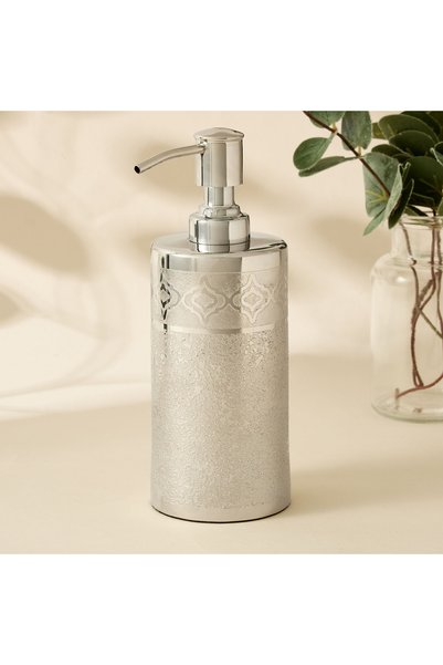 Lifestyle Mirage Embossed Stainless Steel Lotion Dispenser