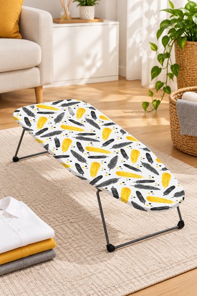 KULVARAVM Mini Ütü Masası Çok Amaçlı Kullanılabilen Ütü Masası 30x75