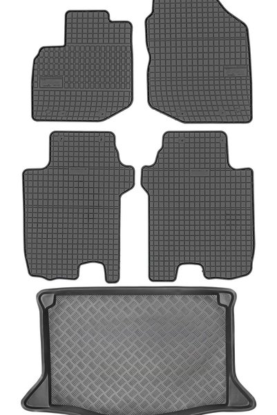 Max-Dywanik Honda Jazz III Hatchback din 2008-2015 SET - covorașe auto din ca...