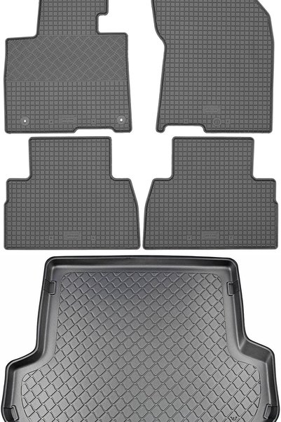 Max-Dywanik Hyundai Santa Fe IV TM SUV (5 uși) din 08.2018 SET - covorașe aut...