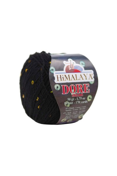 Himalaya Dore 61423 Μαύρο - Χρυσή Παγιέτα