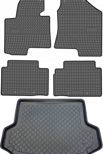 Max-Dywanik Hyundai ix35 SUV din 2010-06.2015 SET - covorașe auto din cauciuc...