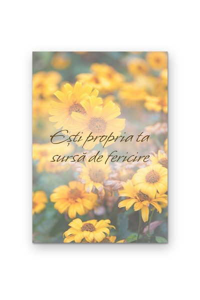 OEM Decorative Poster You are your own source of happiness, Motivational Mess...