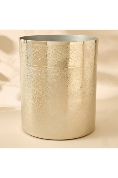 Lifestyle Mirage Embossed Stainless Steel Waste Bin