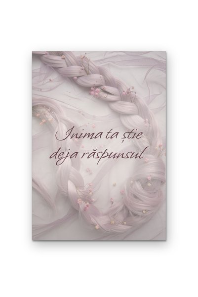 OEM Poster Inima ta știe deja răspunsul, Decorațiune perete inspirațională, C...